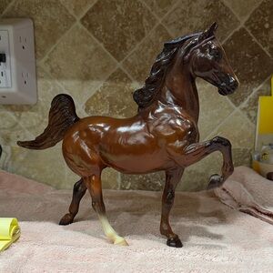 Vintage Breyer Traditional Commander the Five Gaited Stallion #52 Red Ribbons
